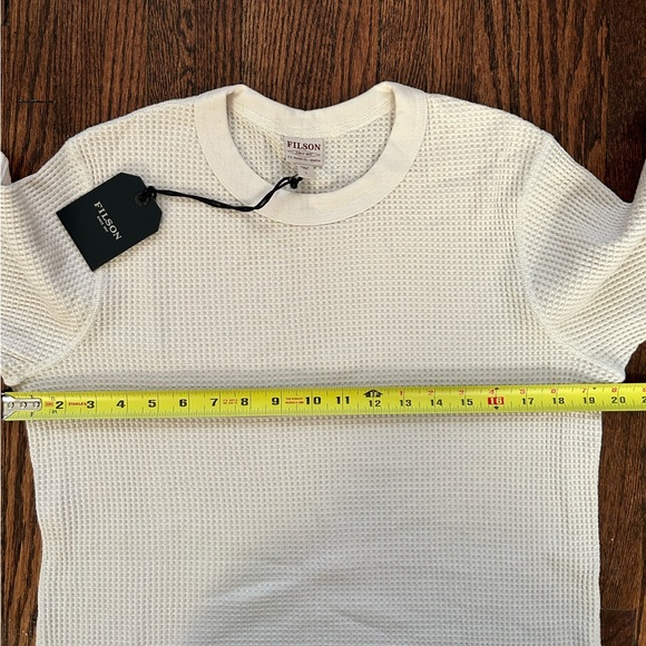 Filson Women’s Waffle Knit Thermal Crewneck - Picture 9 of 11
